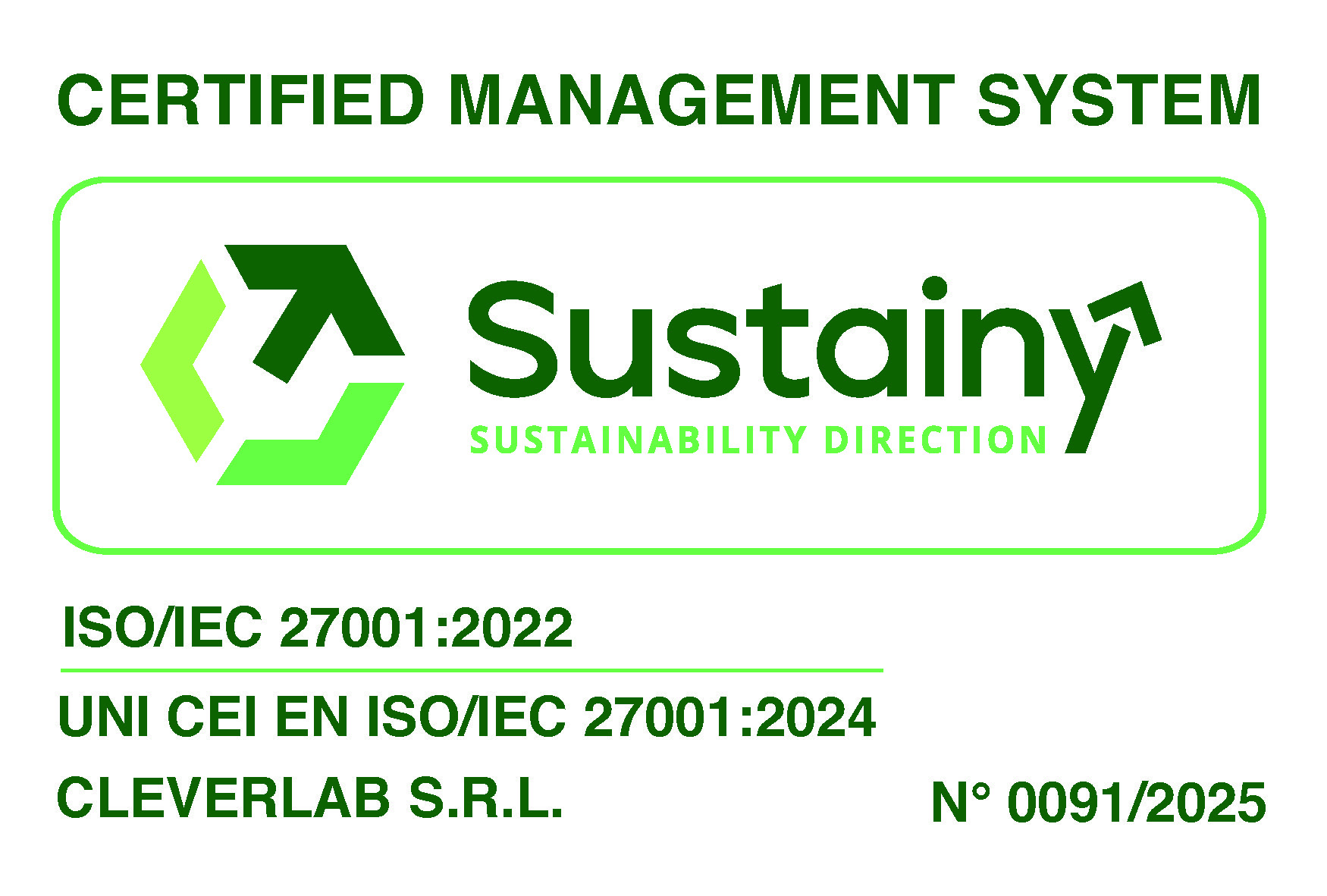 Certificazione ISO 27001