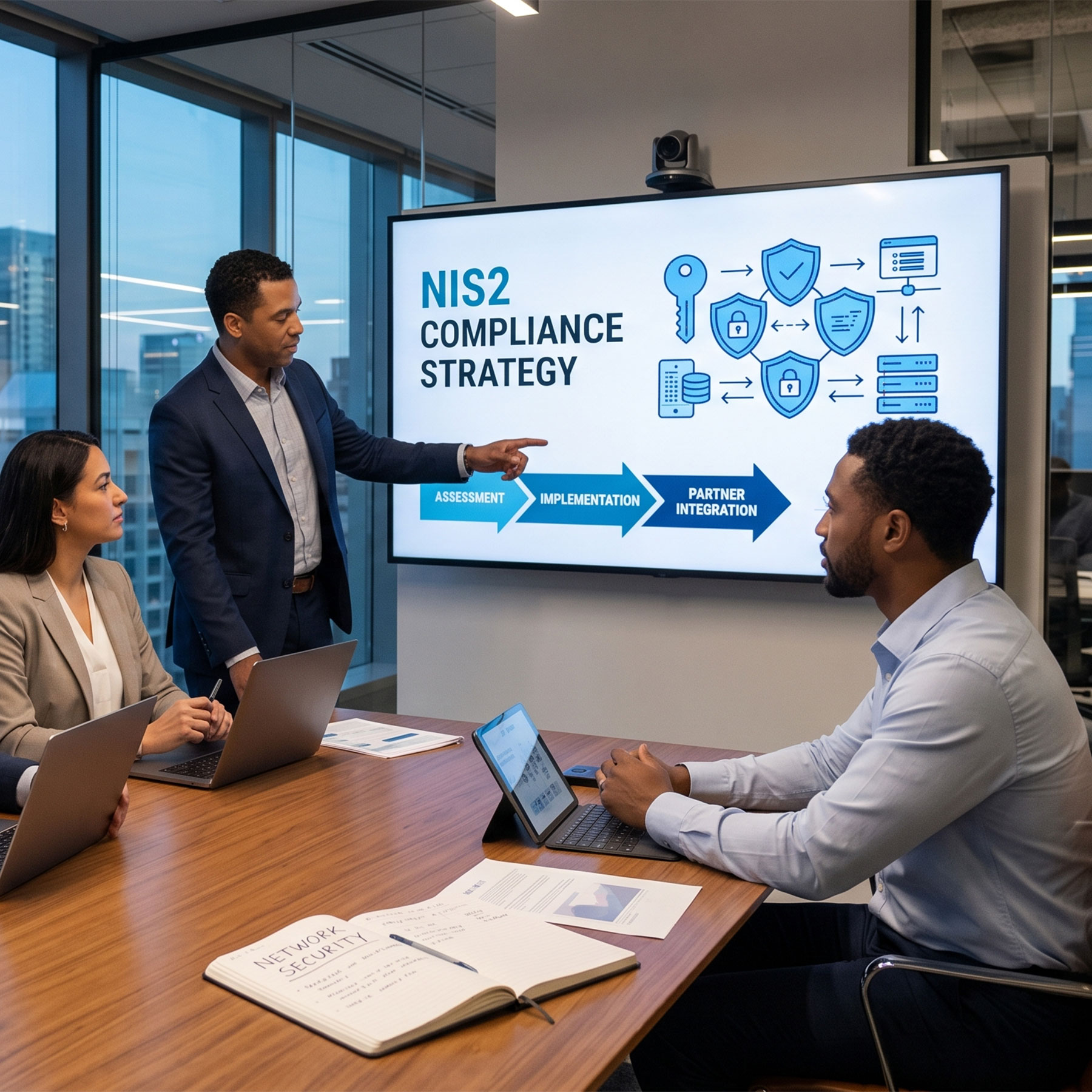 Become the reference for cybersecurity and compliance, without having to reinvent your business.